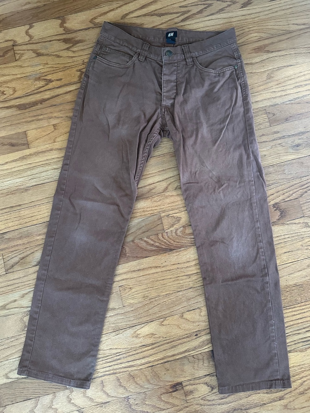 H&M carpenter style straight leg pant size 30